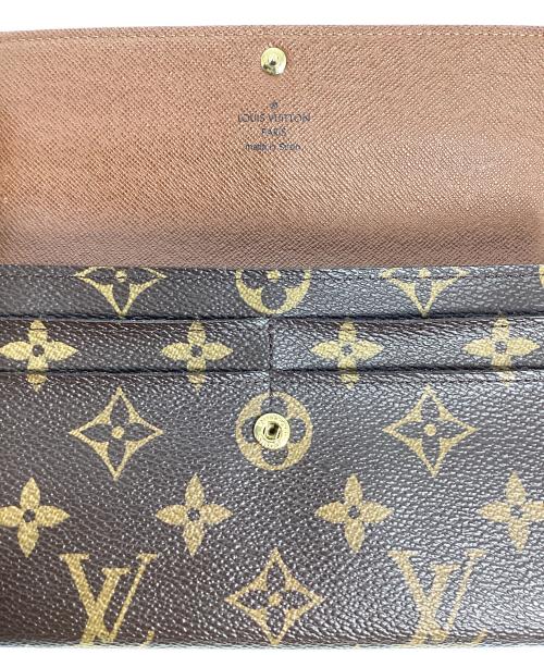 LOUIS VUITTON（ルイ ヴィトン）LOUIS VUITTON (ルイ ヴィトン) LOUIS VUITTON モノグラム ポルトフォイユ・サラ ブラウンの古着・服飾アイテム