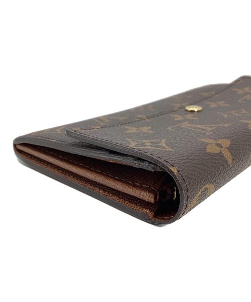 LOUIS VUITTON（ルイ ヴィトン）LOUIS VUITTON (ルイ ヴィトン) LOUIS VUITTON モノグラム ポルトフォイユ・サラ ブラウンの古着・服飾アイテム