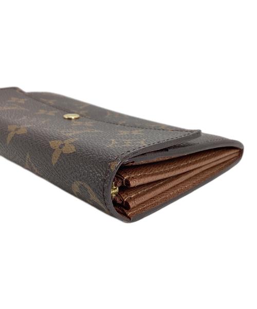 LOUIS VUITTON（ルイ ヴィトン）LOUIS VUITTON (ルイ ヴィトン) LOUIS VUITTON モノグラム ポルトフォイユ・サラ ブラウンの古着・服飾アイテム