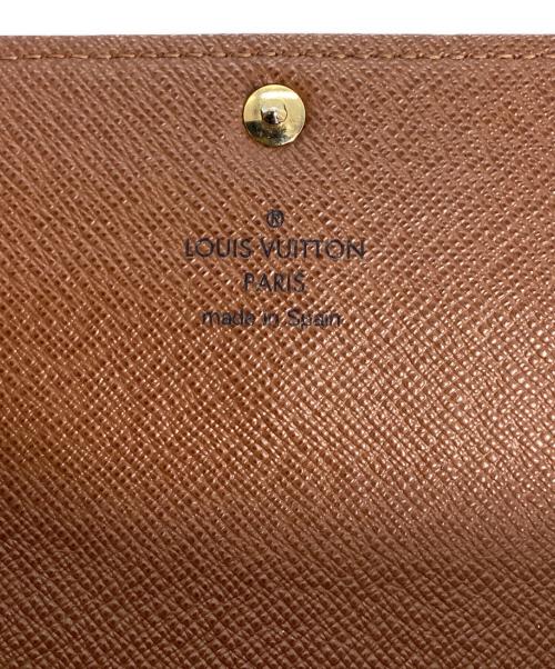 LOUIS VUITTON（ルイ ヴィトン）LOUIS VUITTON (ルイ ヴィトン) LOUIS VUITTON モノグラム ポルトフォイユ・サラ ブラウンの古着・服飾アイテム