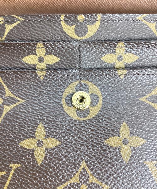 LOUIS VUITTON（ルイ ヴィトン）LOUIS VUITTON (ルイ ヴィトン) LOUIS VUITTON モノグラム ポルトフォイユ・サラ ブラウンの古着・服飾アイテム