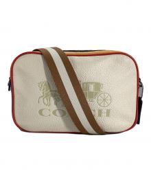 COACH（コーチ）の古着「COACH　ショルダーバッグ」｜ベージュ