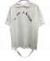 NEON SIGN (ネオンサイン) TRIPLE MIX T-SHIRT “POEM & LONER” A ホワイト サイズ:46：8000円