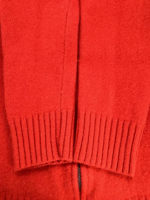 POLO RALPH LAUREN（ポロ・ラルフローレン）POLO RALPH LAUREN (ポロ・ラルフローレン) 厚手ジップニット レッド サイズ:XLの古着・服飾アイテム