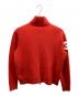 POLO RALPH LAUREN (ポロ・ラルフローレン) 厚手ジップニット レッド サイズ:XL：5000円