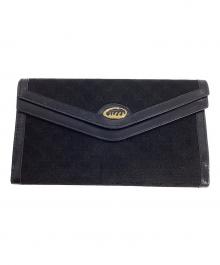 GUCCI（グッチ）の古着「GUCCI　長財布」｜ブラック
