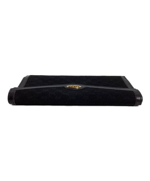 GUCCI（グッチ）GUCCI (グッチ) GUCCI　長財布 ブラックの古着・服飾アイテム