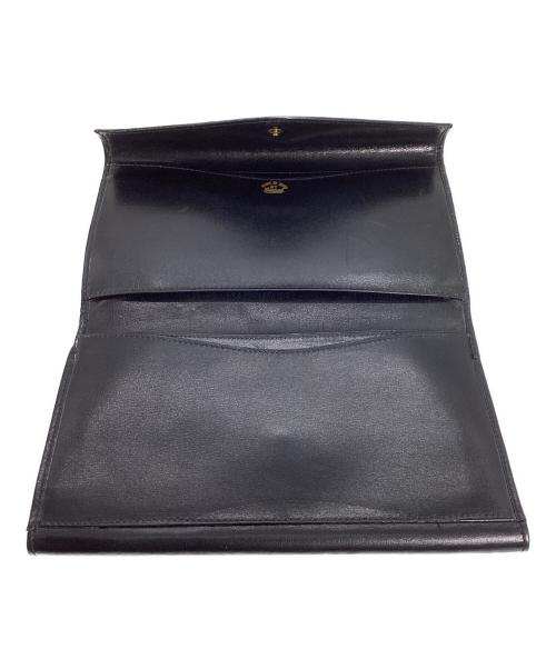 GUCCI（グッチ）GUCCI (グッチ) GUCCI　長財布 ブラックの古着・服飾アイテム