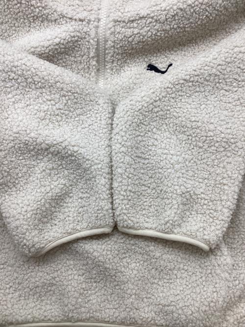 PUMA（プーマ）PUMA (プーマ) W W.ESS OS POLAR F HOODIE アイボリー サイズ:S 未使用品の古着・服飾アイテム