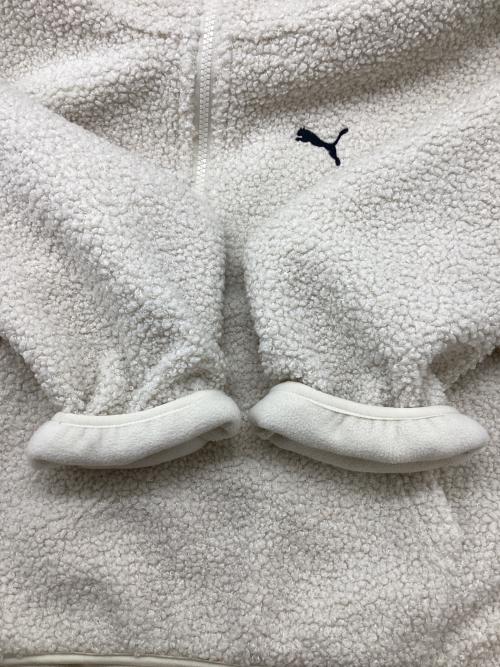 PUMA（プーマ）PUMA (プーマ) W W.ESS OS POLAR F HOODIE アイボリー サイズ:S 未使用品の古着・服飾アイテム