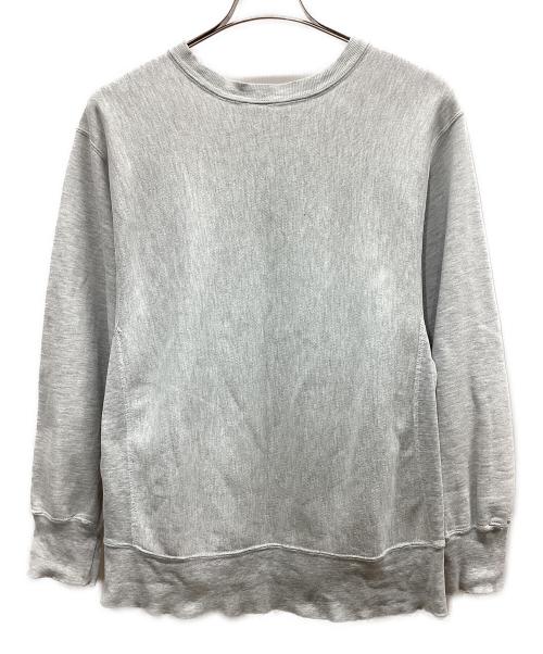 Champion REVERSE WEAVE（チャンピオン リバース ウィーブ）Champion REVERSE WEAVE (チャンピオン リバース ウィーブ) カレッジロゴスウェット グレー サイズ:Lの古着・服飾アイテム