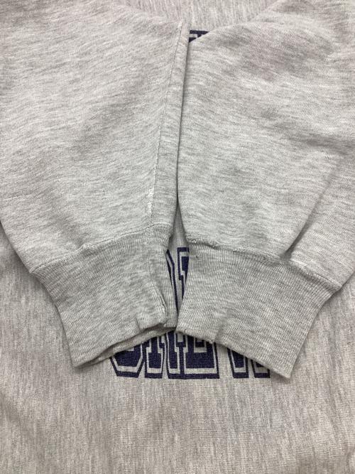 Champion REVERSE WEAVE（チャンピオン リバース ウィーブ）Champion REVERSE WEAVE (チャンピオン リバース ウィーブ) カレッジロゴスウェット グレー サイズ:Lの古着・服飾アイテム