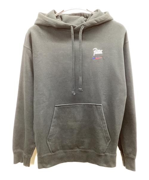 NIKE（ナイキ）NIKE (ナイキ) FC BARCELONA (バルセロナ) Patta (パタ) プルオーバーパーカー ブラック サイズ:XSの古着・服飾アイテム
