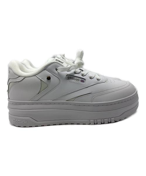 REEBOK（リーボック）REEBOK (リーボック) ADRER (アドラー) CLUB C EXTRA 厚底スニーカー ホワイト サイズ:27 未使用品の古着・服飾アイテム