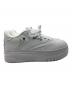 中古・古着 REEBOK (リーボック) ADRER (アドラー) CLUB C EXTRA 厚底スニーカー ホワイト サイズ:27 未使用品：8000円