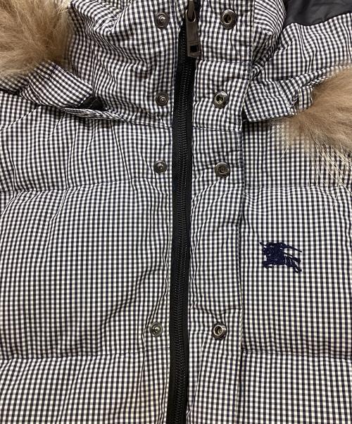 BURBERRY BLUE LABEL（バーバリー ブルー レーベル）BURBERRY BLUE LABEL (バーバリー ブルー レーベル) ダウンジャケット ライトグレー サイズ:Sの古着・服飾アイテム