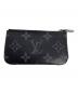 LOUIS VUITTON (ルイ ヴィトン) コインキーケース ブラック：35000円