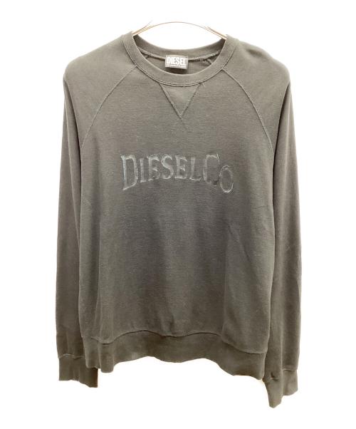 DIESEL（ディーゼル）DIESEL (ディーゼル) S-RAGLAN-WAF ブラック サイズ:Lの古着・服飾アイテム