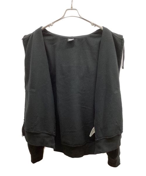stussy（ステューシー）stussy (ステューシー) stussy　BASIC STÜSSY ZIP HOODIE ブラック サイズ:XLの古着・服飾アイテム
