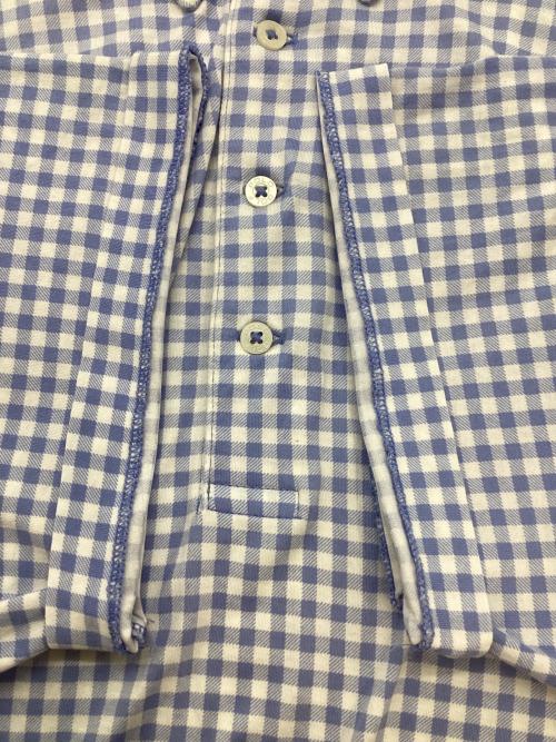 POLO GOLF（ポロ ゴルフ）POLO GOLF (ポロ ゴルフ) ポロシャツ ブルー×ホワイト サイズ:Lの古着・服飾アイテム