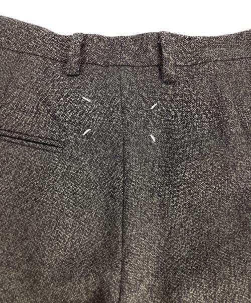 Maison Margiela（メゾンマルジェラ）Maison Margiela (メゾンマルジェラ) メゾンマルジェラ　ウール ツイード ステッチワーク キュロット スカート パンツ グリーン サイズ:42の古着・服飾アイテム