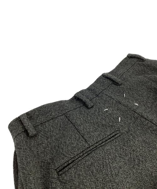 Maison Margiela（メゾンマルジェラ）Maison Margiela (メゾンマルジェラ) メゾンマルジェラ　ウール ツイード ステッチワーク キュロット スカート パンツ グリーン サイズ:42の古着・服飾アイテム