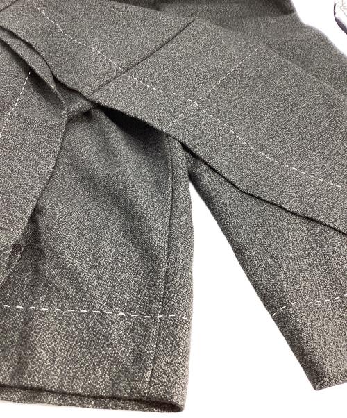 Maison Margiela（メゾンマルジェラ）Maison Margiela (メゾンマルジェラ) メゾンマルジェラ　ウール ツイード ステッチワーク キュロット スカート パンツ グリーン サイズ:42の古着・服飾アイテム