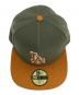 中古・古着 New Era (ニューエラ) New Era　59FIFTY　キャップ カーキ×オレンジ サイズ:7　1/8　56.8cm 未使用品：5000円