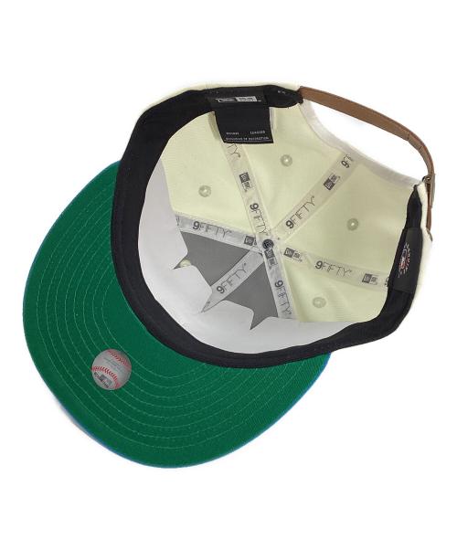 New Era（ニューエラ）New Era (ニューエラ) KEBOZ (ケボズ) KEBOZ EXCLUSIVE RC9FIFTY STRAPBACK  ホワイト×ブルーの古着・服飾アイテム