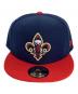 New Era (ニューエラ) NBA ペリカンズ キャップ　9FIFTY ネイビー×レッド：5000円