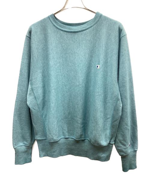 Champion REVERSE WEAVE（チャンピオン リバース ウィーブ）Champion REVERSE WEAVE (チャンピオン リバース ウィーブ) スウェット ブルー サイズ:Lの古着・服飾アイテム