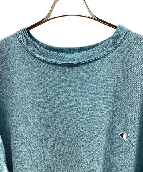 Champion REVERSE WEAVE（チャンピオン リバース ウィーブ）Champion REVERSE WEAVE (チャンピオン リバース ウィーブ) スウェット ブルー サイズ:Lの古着・服飾アイテム