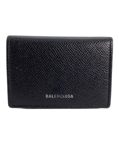 BALENCIAGA（バレンシアガ）BALENCIAGA (バレンシアガ) バレンシアガ　コンパクトウォレット ブラックの古着・服飾アイテム