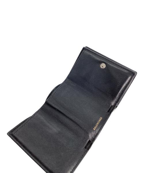 BALENCIAGA（バレンシアガ）BALENCIAGA (バレンシアガ) バレンシアガ　コンパクトウォレット ブラックの古着・服飾アイテム