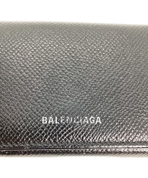 BALENCIAGA（バレンシアガ）BALENCIAGA (バレンシアガ) バレンシアガ　コンパクトウォレット ブラックの古着・服飾アイテム