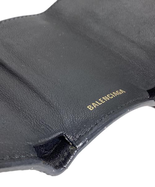 BALENCIAGA（バレンシアガ）BALENCIAGA (バレンシアガ) バレンシアガ　コンパクトウォレット ブラックの古着・服飾アイテム