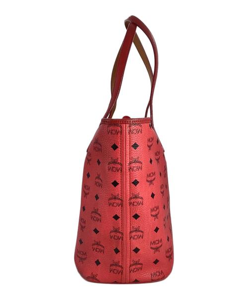 MCM（エムシーエム）MCM (エムシーエム) MCM　ヴィセトス	トートバッグ レッドの古着・服飾アイテム