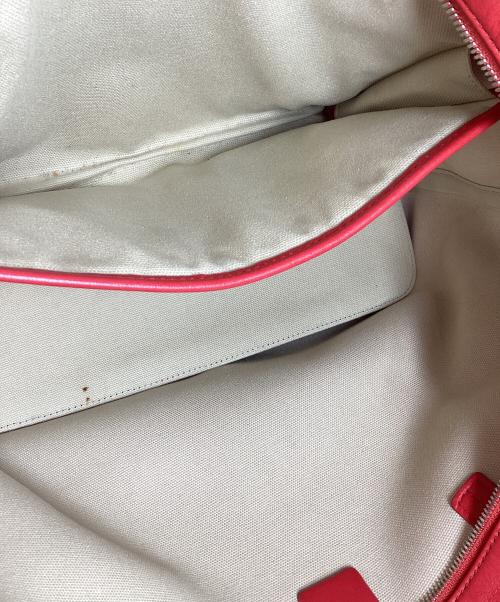 MCM（エムシーエム）MCM (エムシーエム) MCM　ヴィセトス	トートバッグ レッドの古着・服飾アイテム
