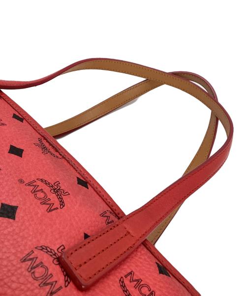 MCM（エムシーエム）MCM (エムシーエム) MCM　ヴィセトス	トートバッグ レッドの古着・服飾アイテム