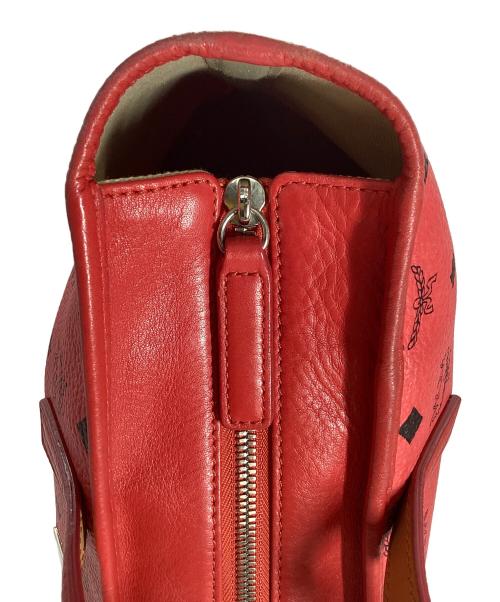 MCM（エムシーエム）MCM (エムシーエム) MCM　ヴィセトス	トートバッグ レッドの古着・服飾アイテム