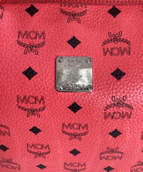 MCM（エムシーエム）MCM (エムシーエム) MCM　ヴィセトス	トートバッグ レッドの古着・服飾アイテム