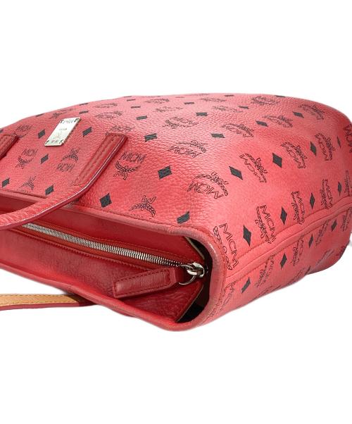 MCM（エムシーエム）MCM (エムシーエム) MCM　ヴィセトス	トートバッグ レッドの古着・服飾アイテム
