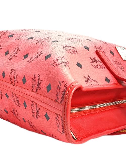 MCM（エムシーエム）MCM (エムシーエム) MCM　ヴィセトス	トートバッグ レッドの古着・服飾アイテム