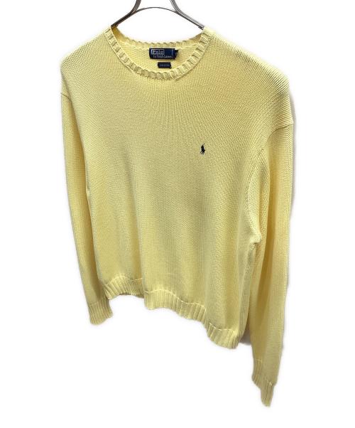 POLO RALPH LAUREN（ポロ・ラルフローレン）POLO RALPH LAUREN (ポロ・ラルフローレン) セーター イエロー サイズ:XXLの古着・服飾アイテム