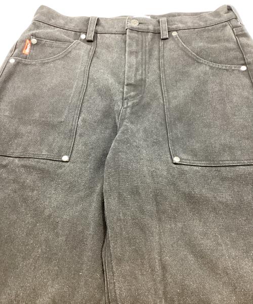 9090（9090）9090 (9090) King Logo Vintage Baker Pants ブラック サイズ:Lの古着・服飾アイテム