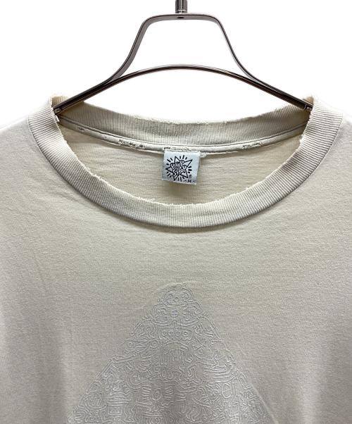 POP SHOP（ポップショップ）POP SHOP (ポップショップ) 半袖カットソー アイボリー サイズ:Mの古着・服飾アイテム