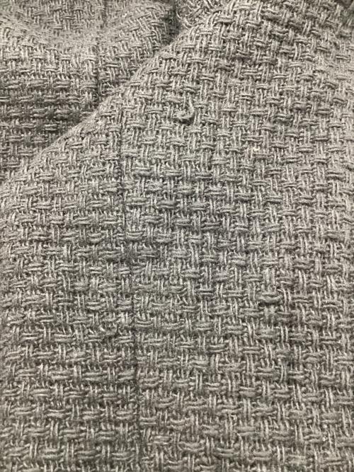 steinbock（スタインボック）steinbock (スタインボック) ノーカラーコート ブラック サイズ:42の古着・服飾アイテム