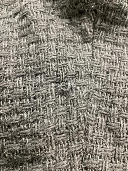 steinbock（スタインボック）steinbock (スタインボック) ノーカラーコート ブラック サイズ:42の古着・服飾アイテム