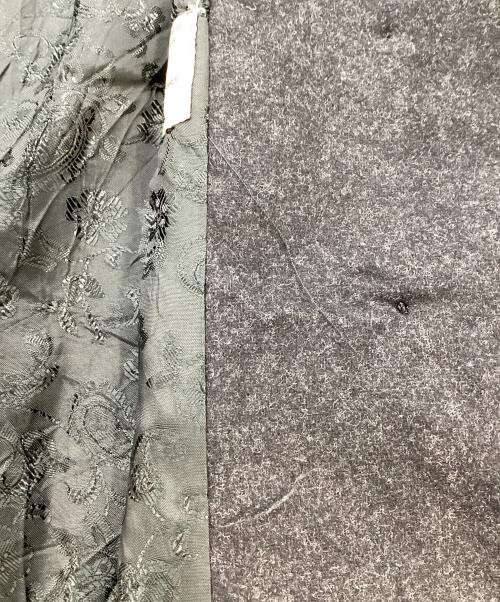 steinbock（スタインボック）steinbock (スタインボック) ノーカラーコート ブラック サイズ:42の古着・服飾アイテム
