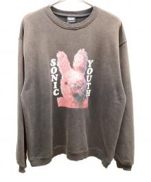 JOURNAL STANDARD×SONIC YOUTH（ジャーナルスタンダード×ソニックユース）の古着「別注クルーネックスウェット」｜ブラック